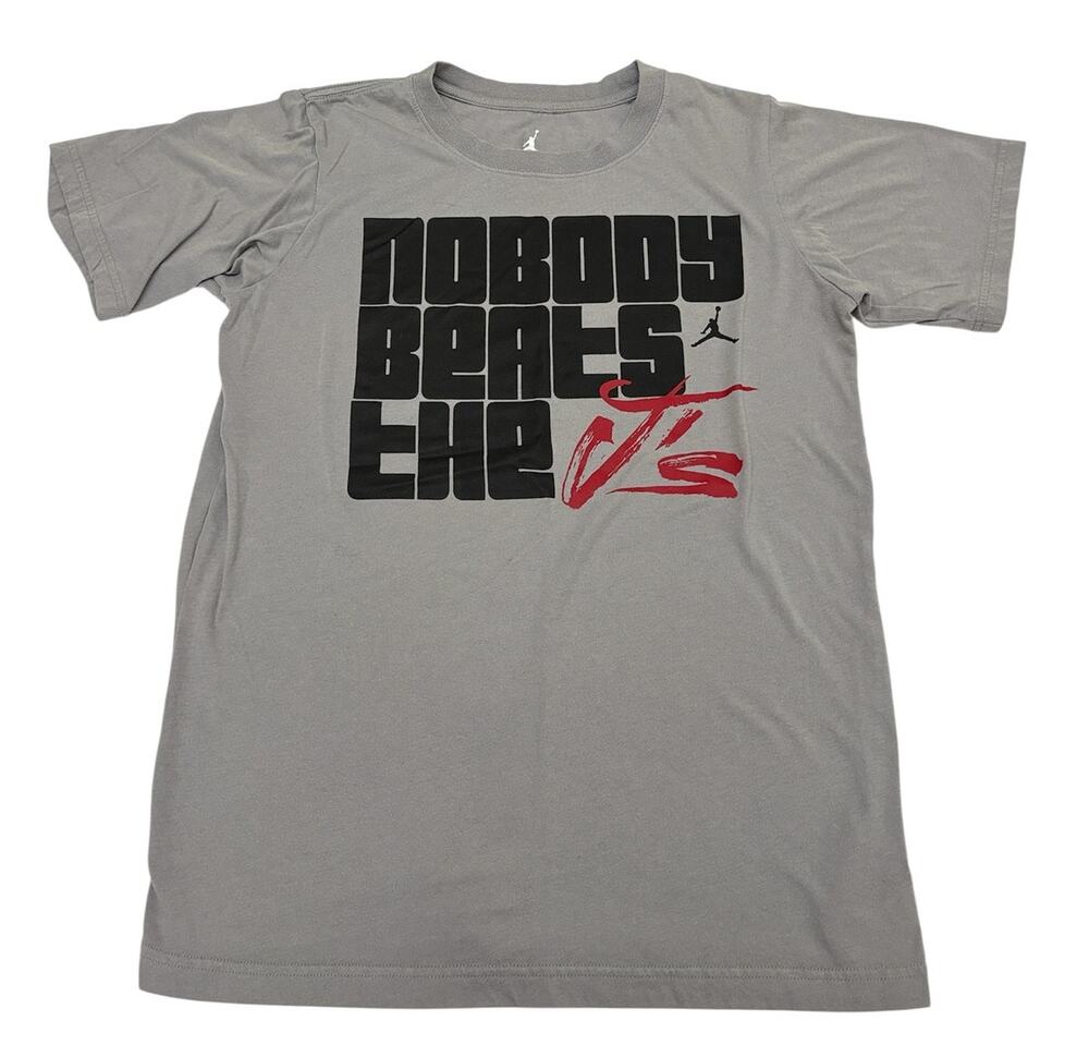 Youth L | NIKE AIR JORDAN Graphic Michael Jordan's Jump Man Logo Tee T-Shirt